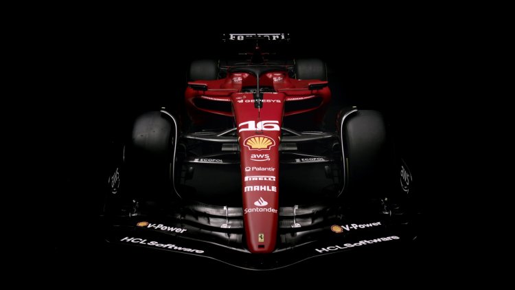 Presentation av Ferrari SF-23 F1