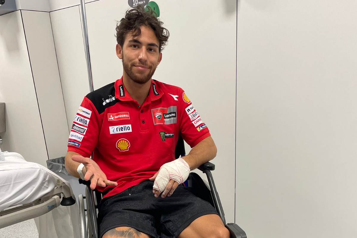 MotoGP、バスティアニーニ：二重骨折、ミサノさんは？