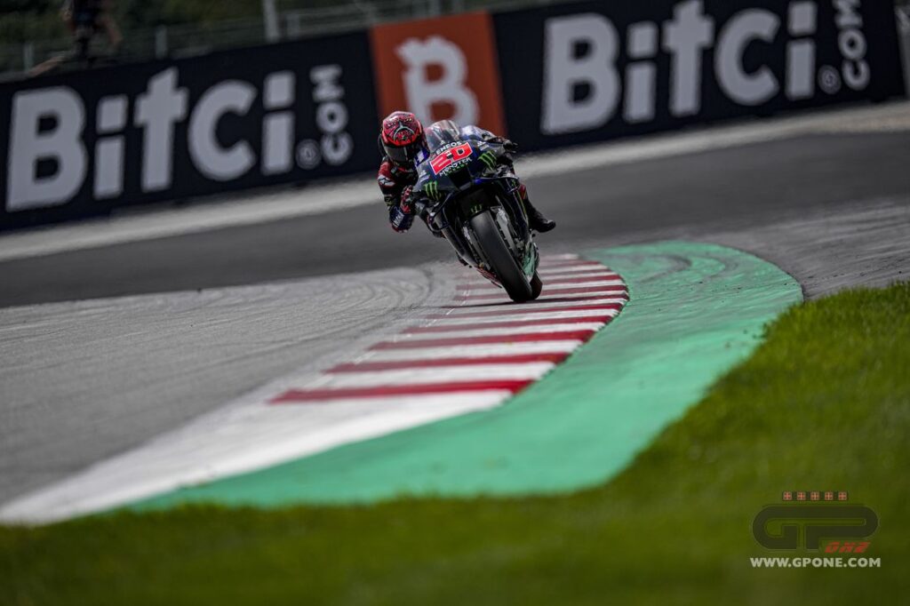 MotoGP, Warm Up : Quartararo met Zarco et Bagnaia en lice au Red Bull Ring Ritratto di GPone