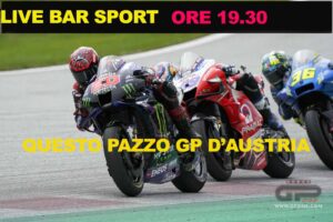 MotoGP, LIVE BAR SPORT à 19h30 : Ce GP d'Autriche déjanté : glissant sous la pluie !