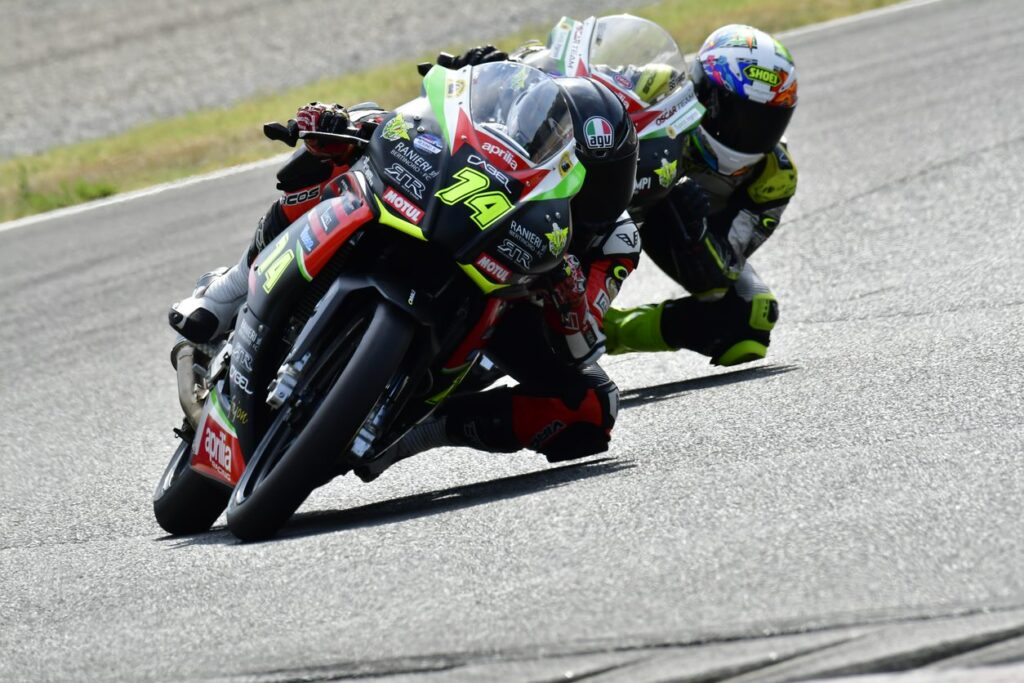 Les titres FMI Aprilia Sport Production 2021 attribués à Varano Ritratto di GPone