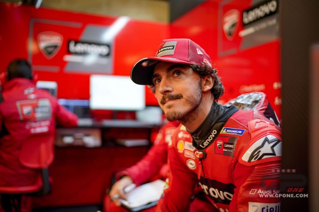 MotoGP, Bagnaia : « pour battre Quartararo, nous devons commencer à gagner des GP » Ritratto di GPone
