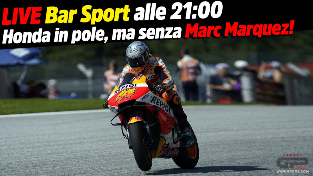 MotoGP, LIVE Bar Sport à 21h00 – Honda en pole, mais sans Marc Marquez ! MotoGP, LIVE Bar Sport à 21h00 - Honda en pole, mais sans Marc Marquez !