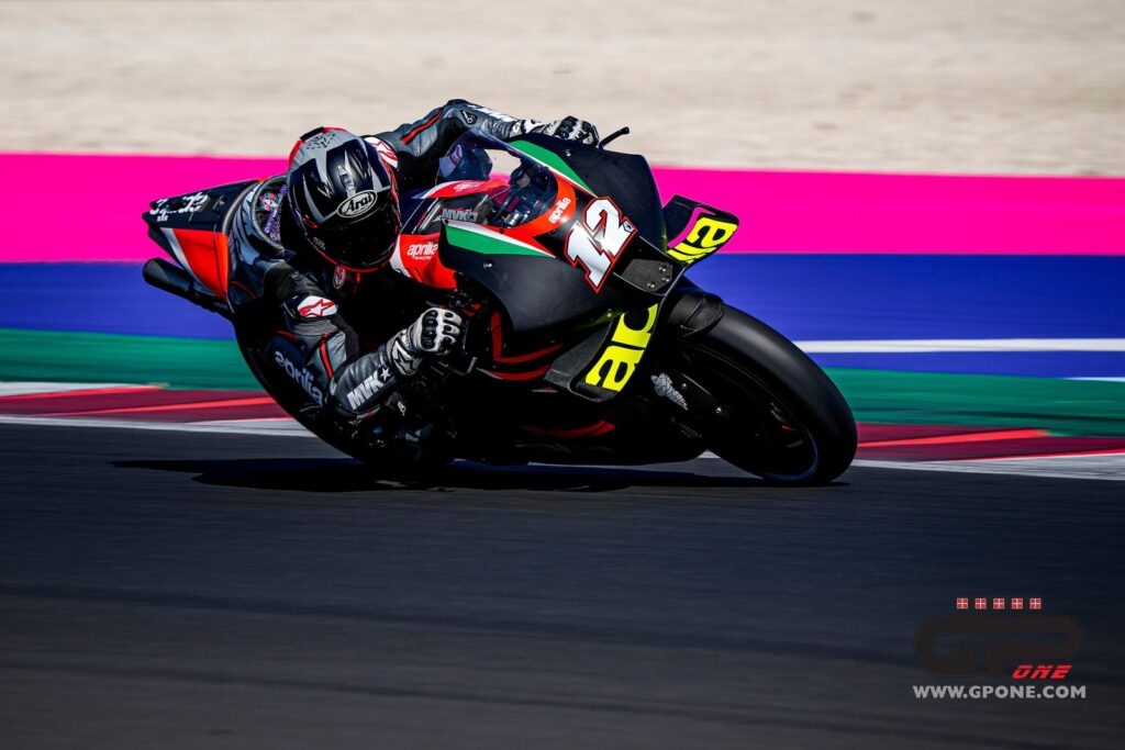 MotoGP, Maverick Vinales a tranché : en piste à Aragon avec Aprilia Ritratto di GPone