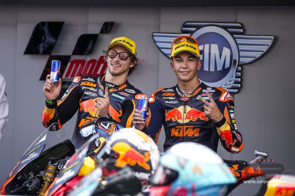 Moto2, Raul Fernandez meilleur temps en FP3 devant Gardner d’une main Ritratto di GPone