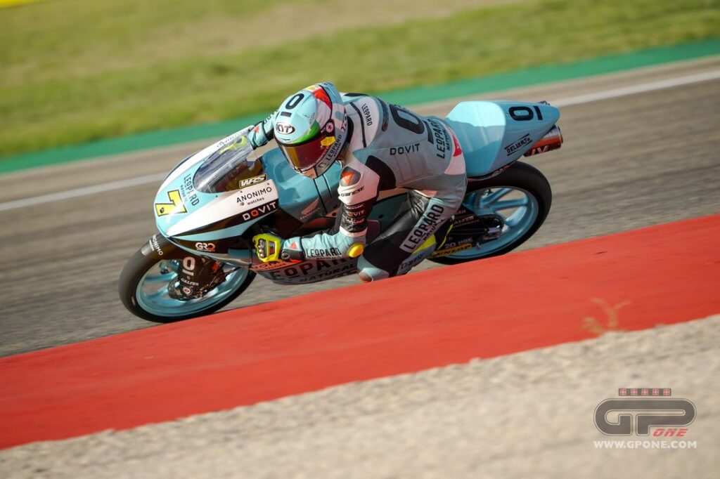 Moto3, Aragon : Foggia gagne. Catastrophe d’Acosta que Garcia : à la fois sur le terrain Ritratto di Matteo Aglio