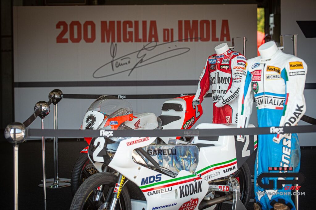 La variante haute d’Imola nommée d’après Fausto Gresini Ritratto di GPone