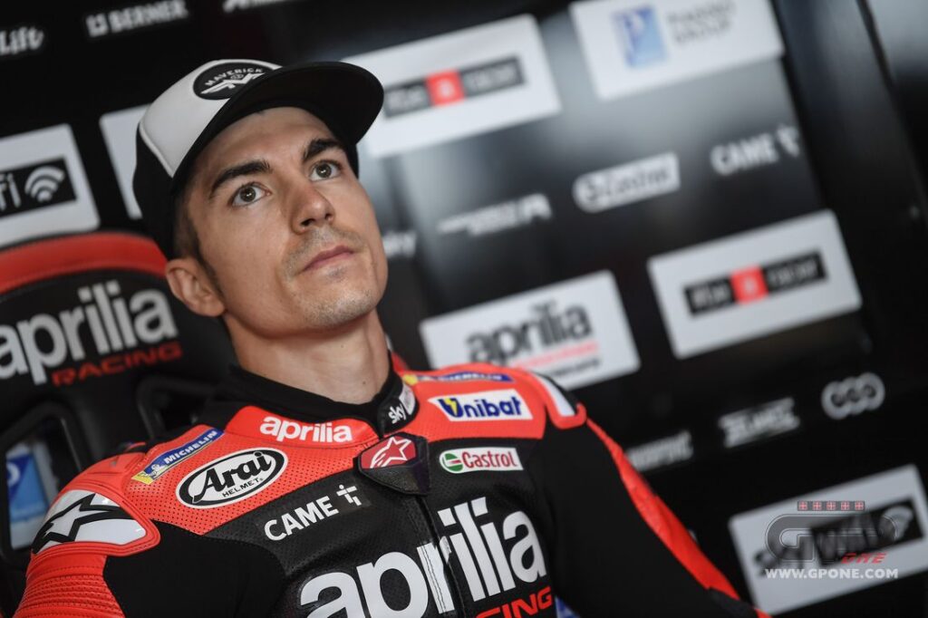 MotoGP, Vinales : “Je dois m’améliorer avec Aprilia, j’irai à Misano sans buts” Ritratto di GPone