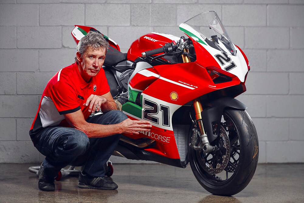 Ducati Panigale V2 Bayliss 20e anniversaire : la production a commencé Ritratto di Alessandro Da Rin Betta