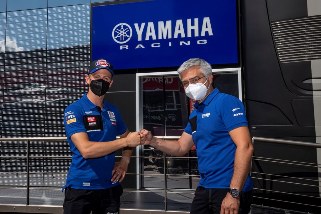 SBK, Yamaha enferme ses pilotes : Locatelli dans l’équipe officielle jusqu’en 2023 Ritratto di GPone