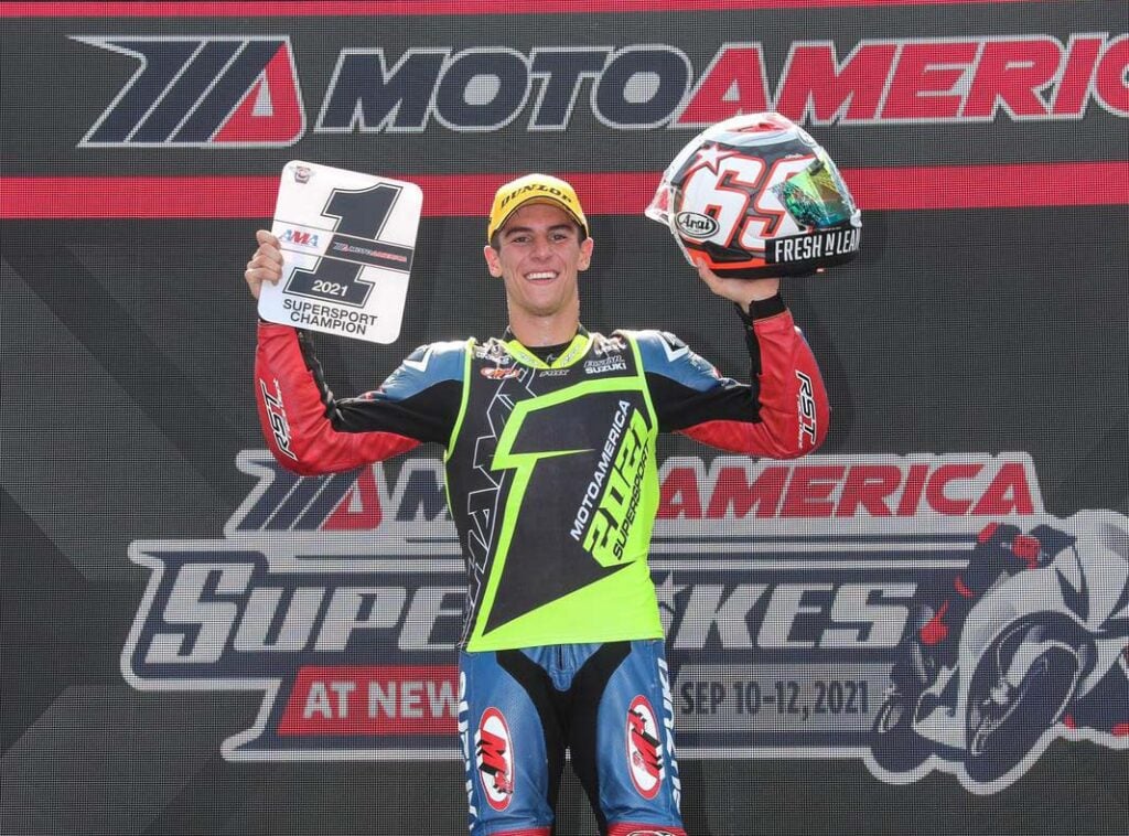 Moto2, De MotoAmerica : Sean Dylan Kelly rejoint l’équipe de course américaine Ritratto di GPone