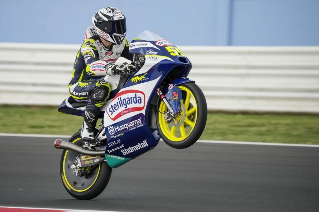 Moto3, Grande Italia à Misano : Fenati en pole, Foggia 2e, Antonelli 3e et Migno 4e Ritratto di GPone