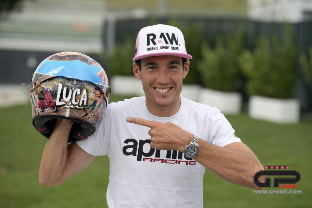 MotoGP, Aleix Espargaro encourage… Luca Paguro, le dernier film de Pixar Ritratto di GPone