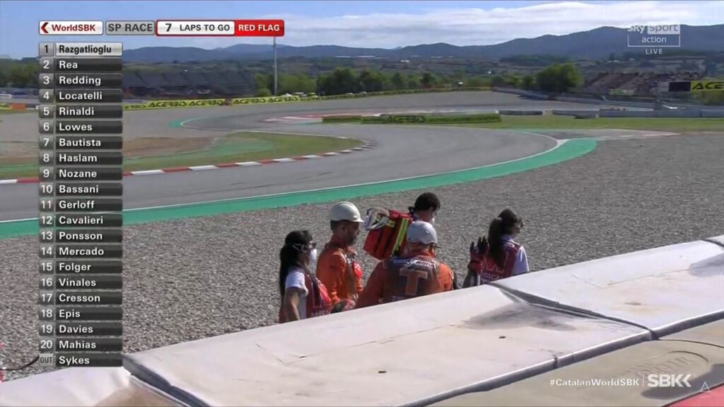 SBK, Barcelone : Chaz Davies transporté à l’hôpital, pas de Course 2 Ritratto di GPone