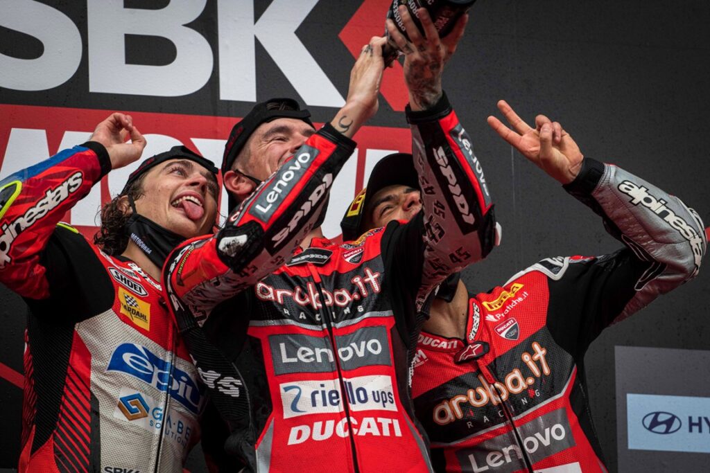 SBK, Barcelone : le Bon, la Brute et le Truand Ritratto di Riccardo Gugliemetti