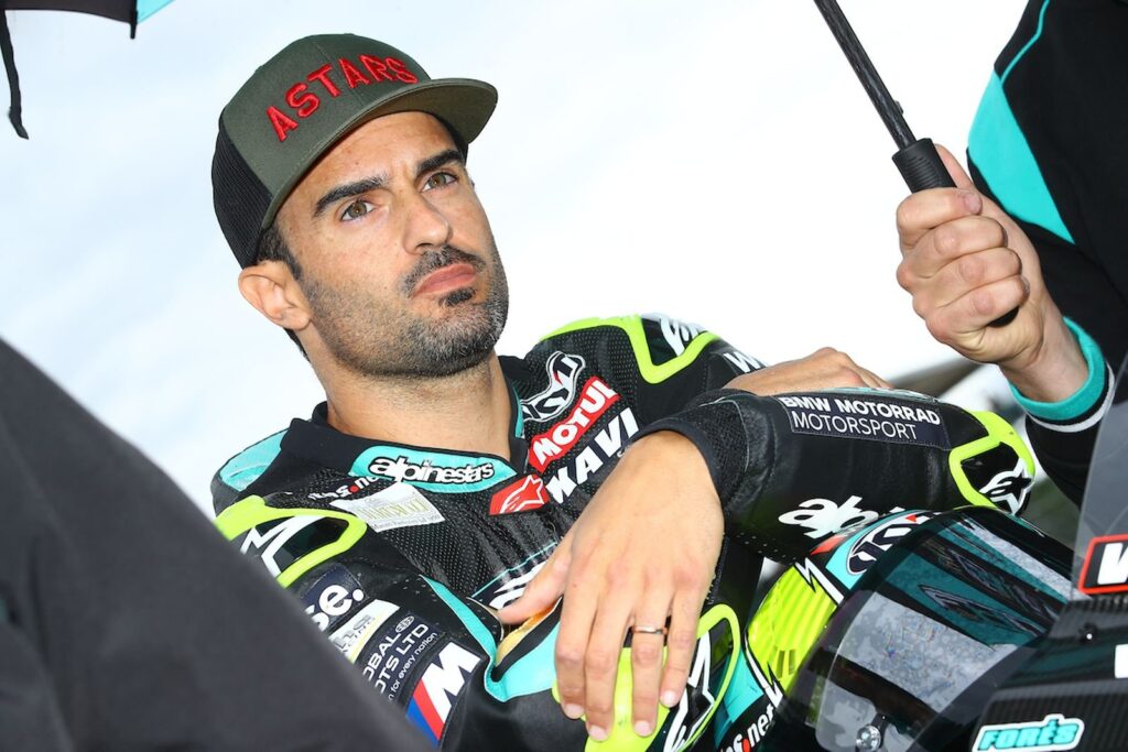 SBK, BSB : séparation entre Xavi Forés et FHO Racing BMW Ritratto di Andrea Periccioli