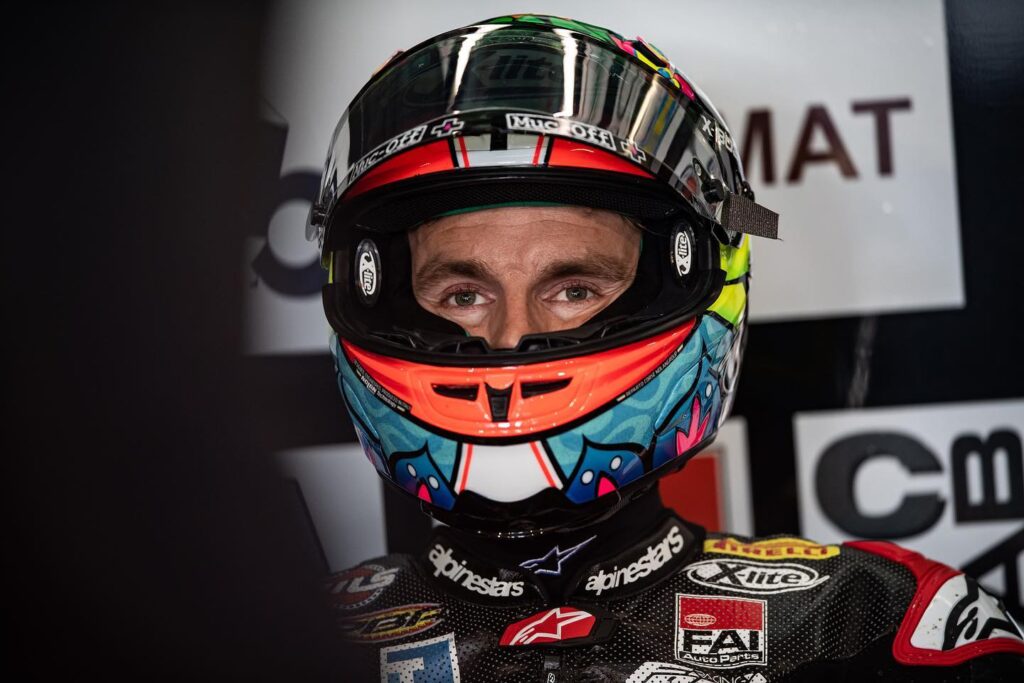 SBK, Jerez : conférence de presse de Chaz Davies EN DIRECT Ritratto di Riccardo Gugliemetti