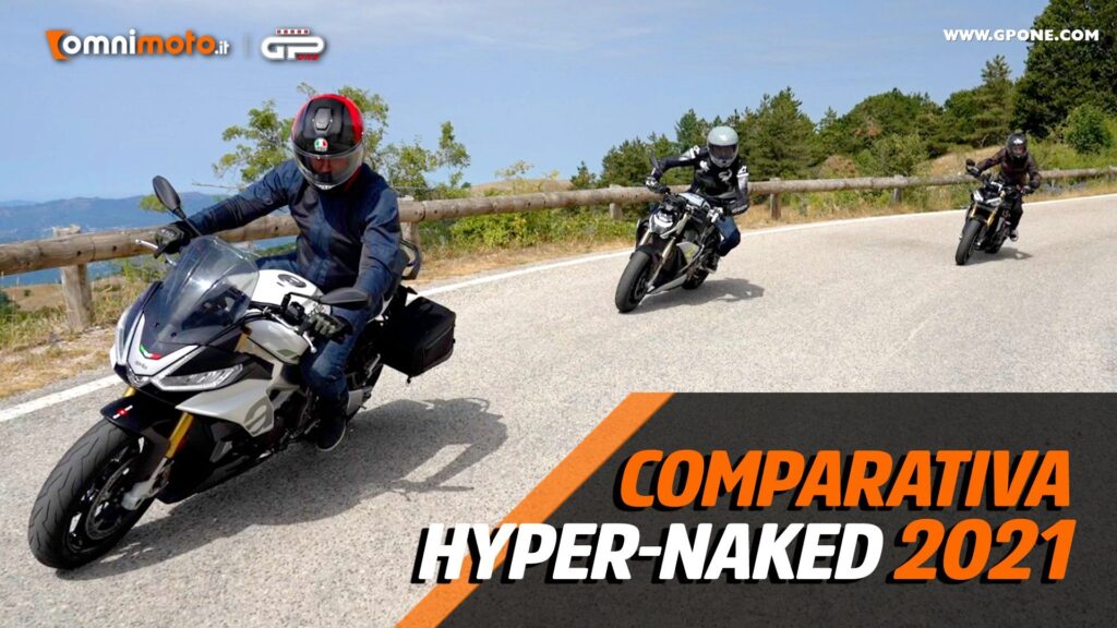 Comparativa Hyper-Naked 2021: Tuono V4 vs Speed ​​Triple vs S 1000 R