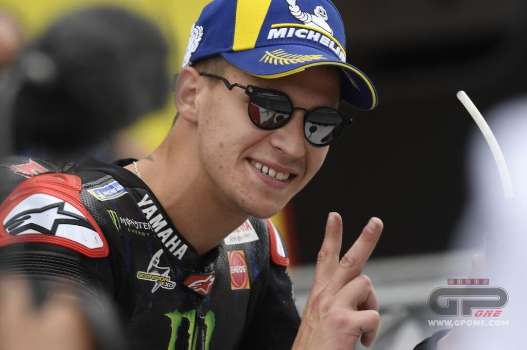 MotoGP, Quartararo : « A Misano, j’ai failli faire une crise cardiaque à ma mère » Ritratto di GPone
