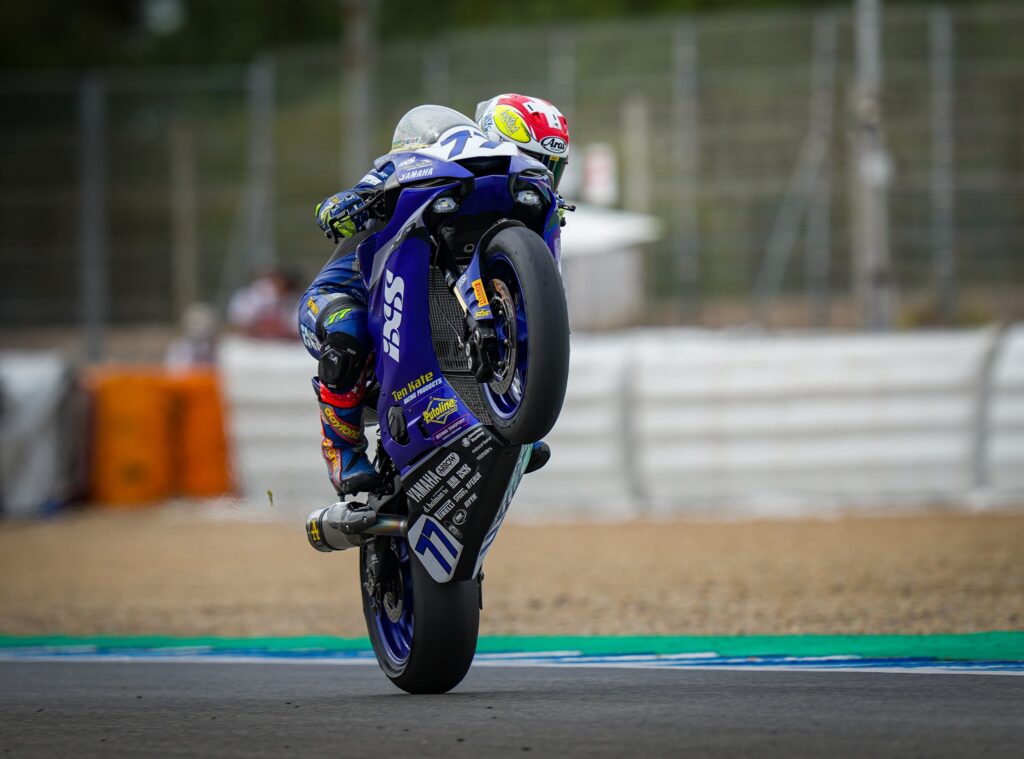 SBK, Aegerter met la main sur le championnat du monde SSP600 : victoire péremptoire à Jerez Ritratto di Marco Caregnato