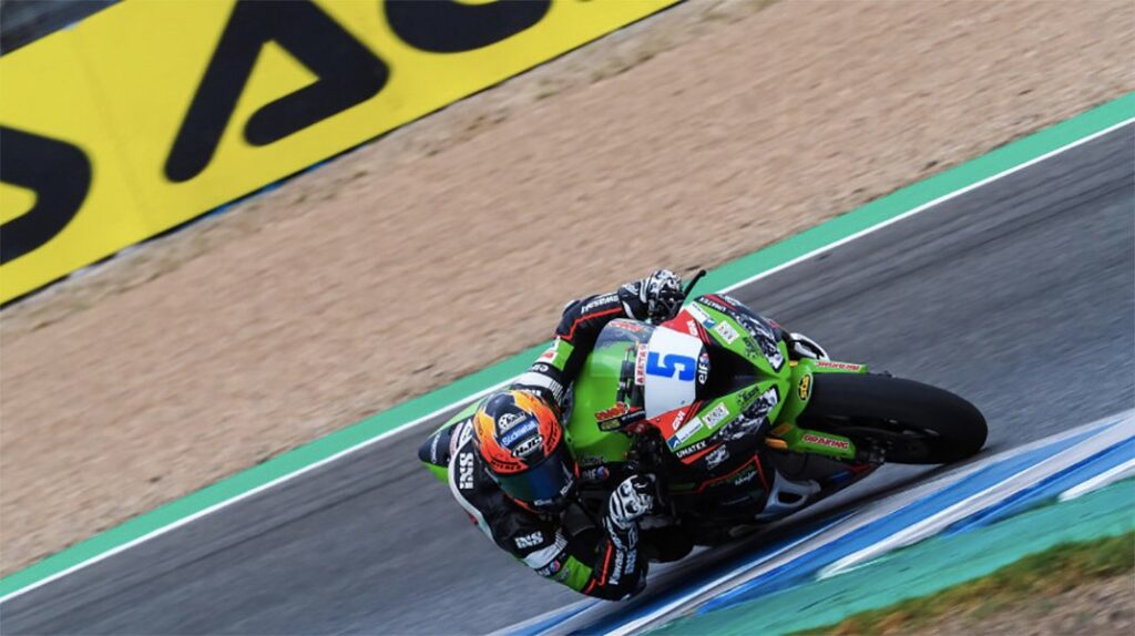 SBK, Oettl en pole à Jerez en SSP600 : Aegerter 2e sur Caricasulo. Boeuf 10° Ritratto di GPone