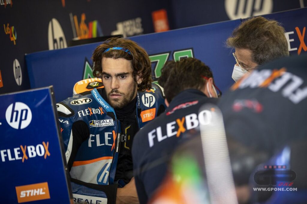 Moto2, Manzi suspendu des FP1 et FP2 à Austin pour avoir couru en Supersport Ritratto di GPone