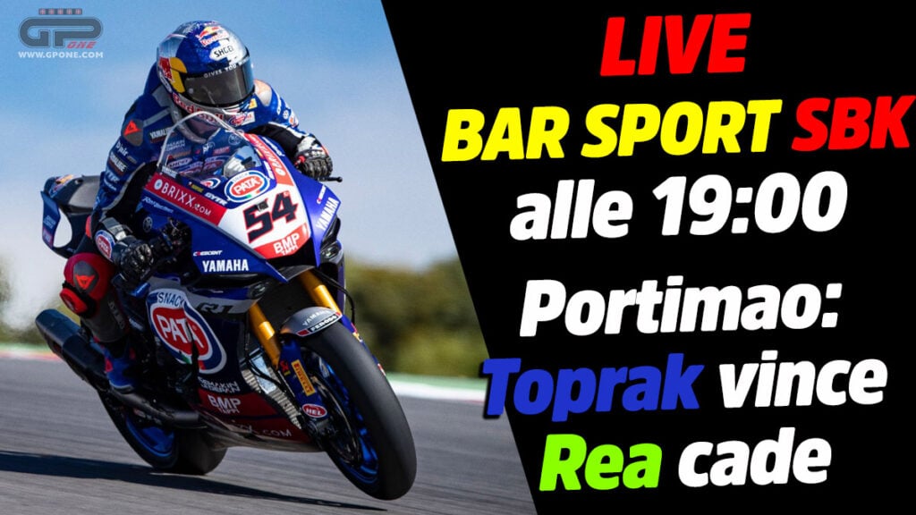 LIVE Bar Sport SBK tous 19:00 – Portimão : Toprak vince, Rea cade LIVE Bar Sport SBK tous 19:00 - Portimão : Toprak vince, Rea cade