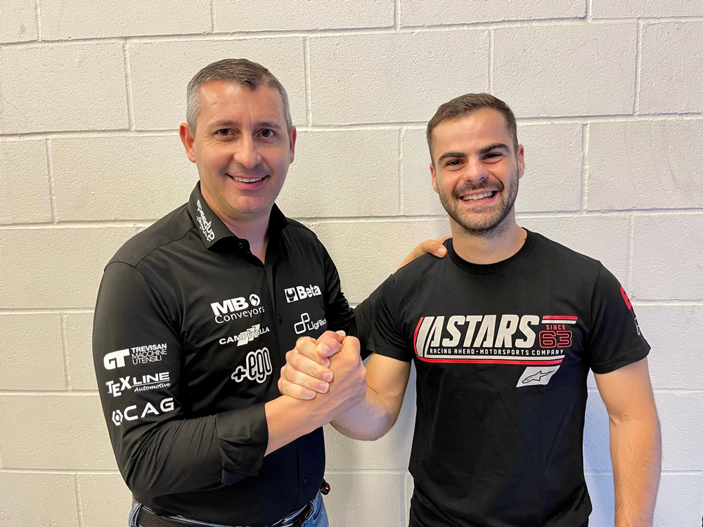 Romano Fenati revient en Moto2 avec l’équipe SpeepUp de Luca Boscoscuro Ritratto di GPone