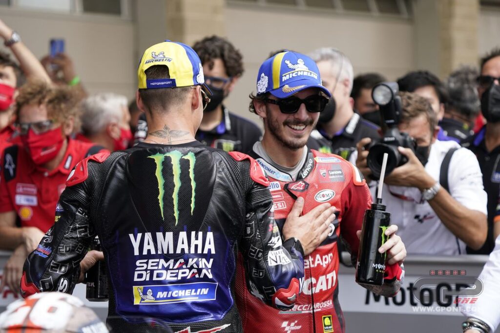 MotoGP, Bagnaia défie Quartararo : “sur le papier il est plus rapide, mais je vais me battre” Ritratto di Matteo Aglio