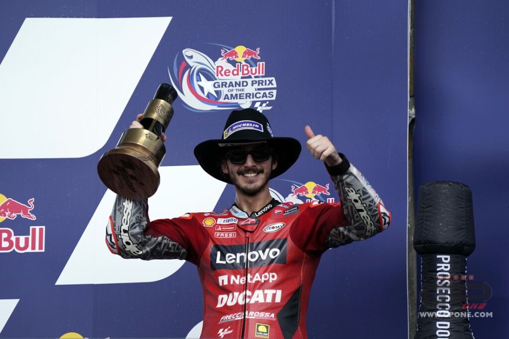 MotoGP, Bagnaia : “Je sais où j’ai perdu le titre et ce n’était pas à Austin” Ritratto di Matteo Aglio