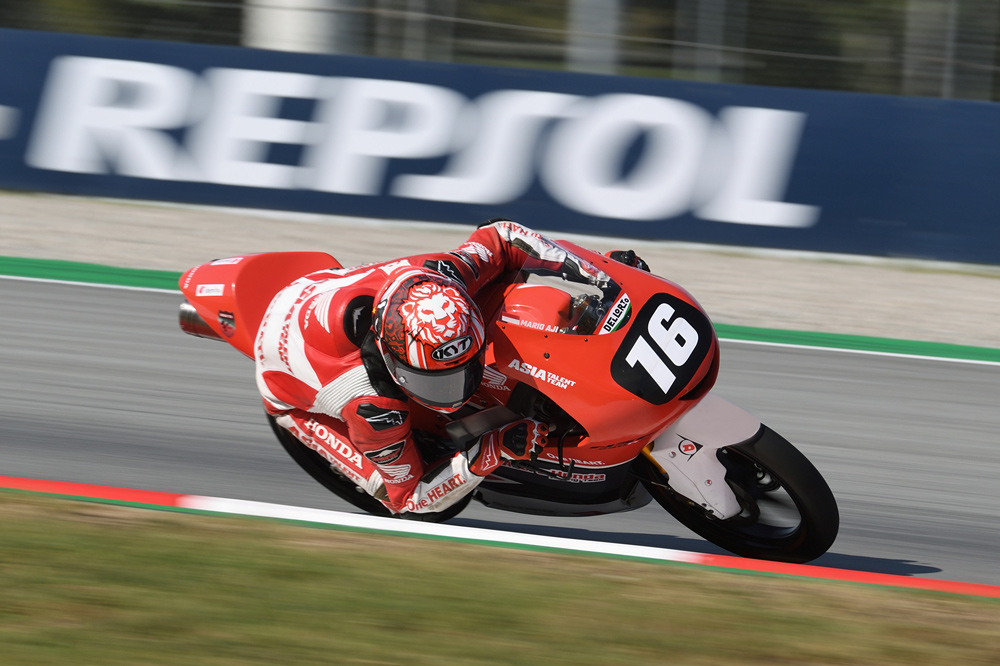 Moto3, Mario Aji fait ses débuts en Championnat du Monde avec deux wild cards à Misano et Portimao Ritratto di GPone