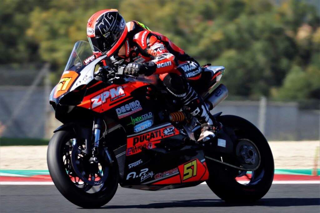 SBK, Ciprietti : “On ne divise pas les classements, Ducati 955 et 600 c’est pareil” Ritratto di Andrea Periccioli