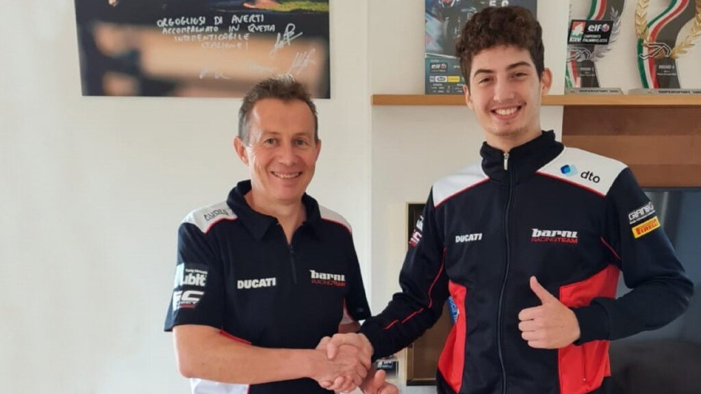 SBK, Luca Bernardi fait ses débuts en Superbike avec la Ducati de Barni Ritratto di Riccardo Gugliemetti