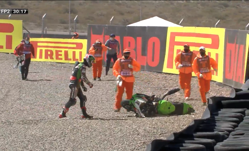 SBK, San Juan : Rea plante en FP2 et détruit la Kawasaki ! Ritratto di Riccardo Gugliemetti