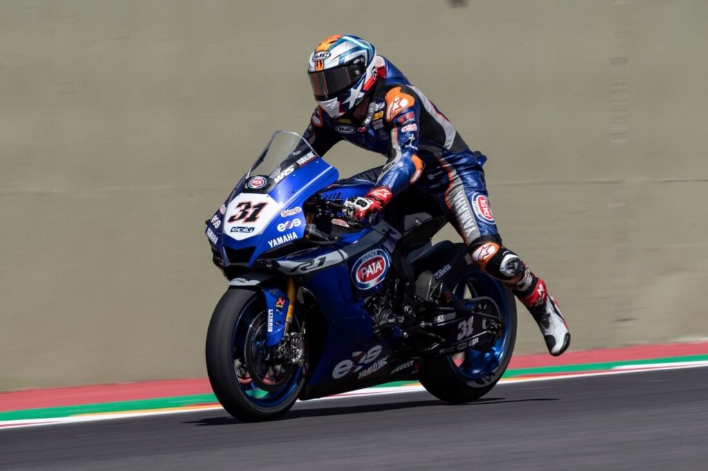 SBK, Argentine : Garrett Gerloff prend l’échauffement après la fin Ritratto di GPone