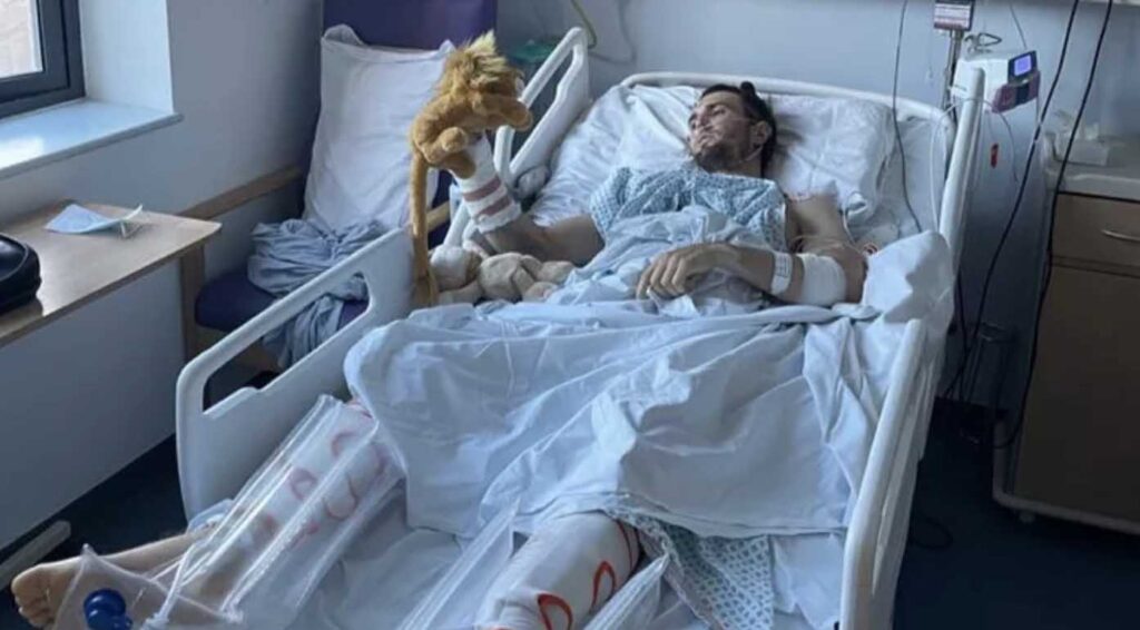 SBK, aidons Cedric Block à se remettre du crash de Snetterton Ritratto di GPone