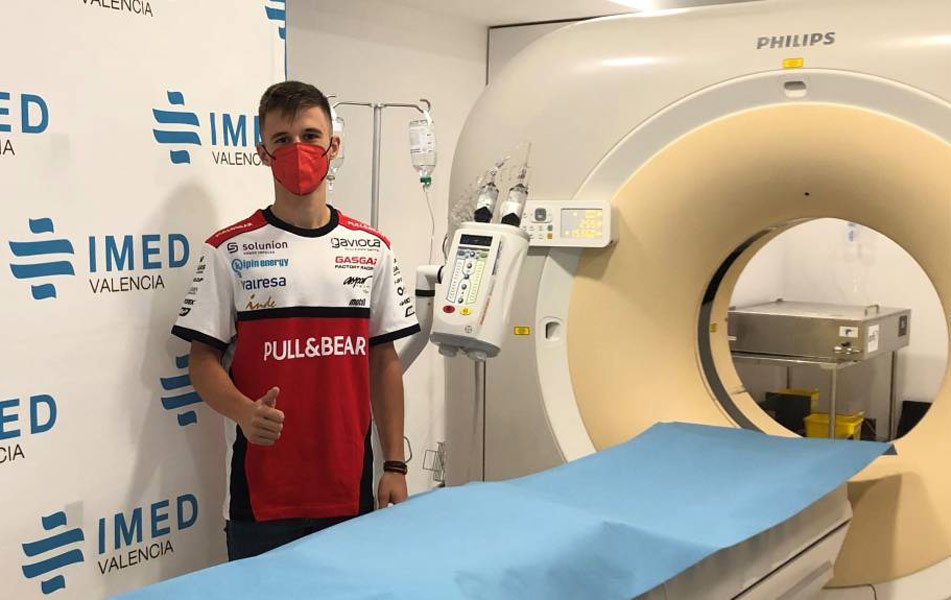 Moto3, Sergio Garcia ne courra pas à Misano, l’hématome du rein n’a pas guéri Ritratto di GPone