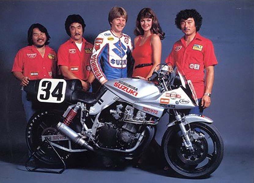 Adieu à la star américaine de la moto Wes Cooley des années 70 et 80 Ritratto di GPone