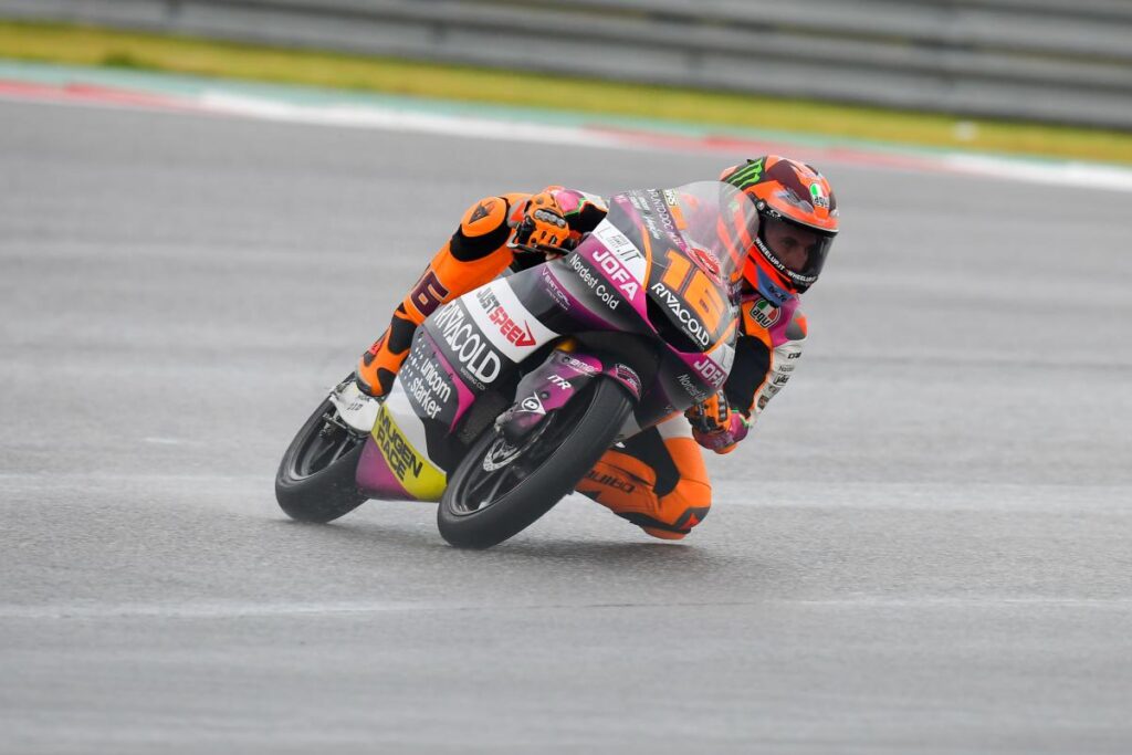 Moto3, Migno-Surra : double tricolore sur le mouillé dans le Misano FP1 Ritratto di Riccardo Gugliemetti