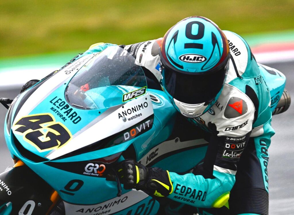 Moto3, Artigas s’impose sur le mouillé en FP3, 6e Foggia Ritratto di Riccardo Gugliemetti