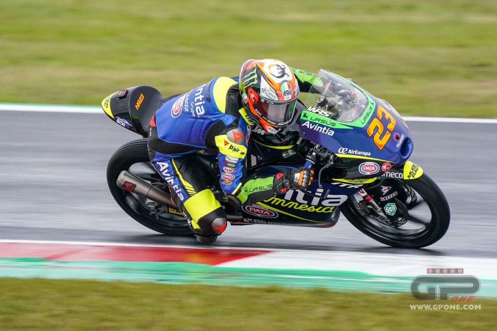 Moto3, Misano – Antonelli de la Q1 à la pole : “C’est bien de saluer Sic comme ça” Ritratto di Matteo Aglio