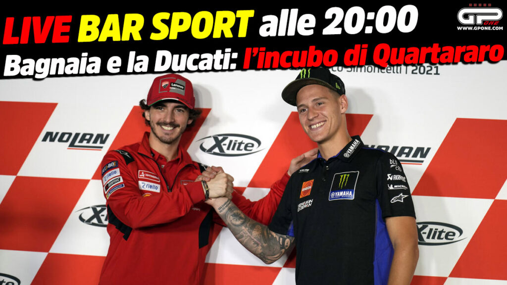 MotoGP, LIVE Bar Sport à 20h00 – Bagnaia et Ducati : le cauchemar de Quartararo MotoGP, LIVE Bar Sport à 20h00 - Bagnaia et Ducati : le cauchemar de Quartararo