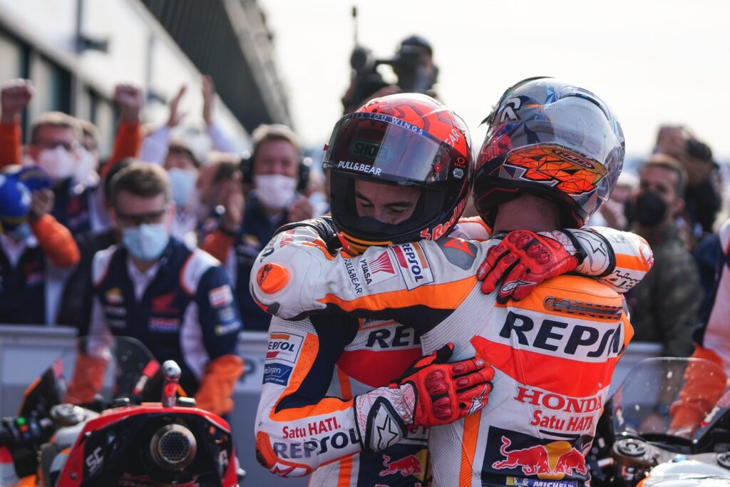 MotoGP, Marquez : “J’ai disputé un championnat à part. Le vainqueur d’aujourd’hui est Fabio” Ritratto di Andrea Scalera
