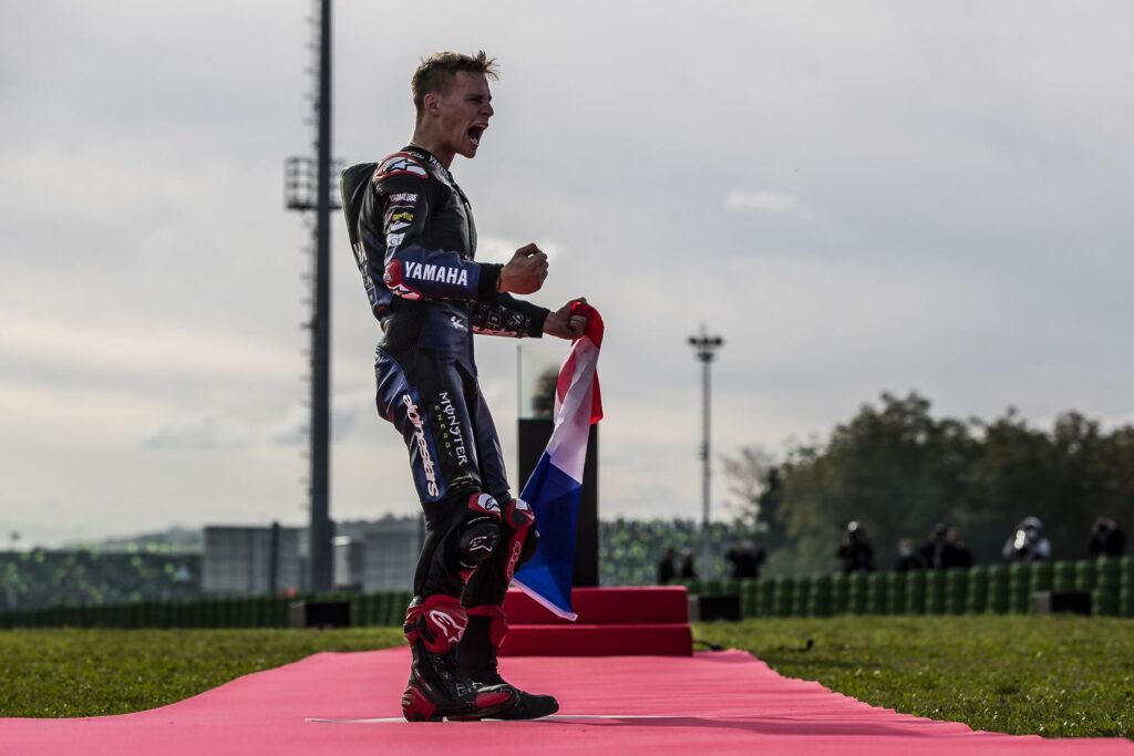 MotoGP, MÉGAGALERIE – ELD1ABLO ! La grande fête de Fabio Quartararo Ritratto di GPone