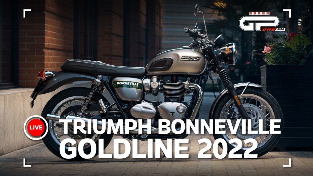 Triumph Bonneville Gold Line Edition 2022 : classique fatte a mano Triumph Bonneville Gold Line Edition 2022 : classique fatte a mano