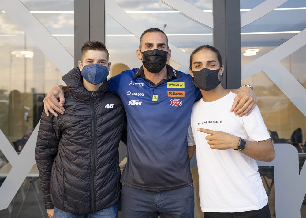 Moto3, couple italien pour Avintia en 2022 : Bartolini et Bertelle en championnat du monde Ritratto di GPone