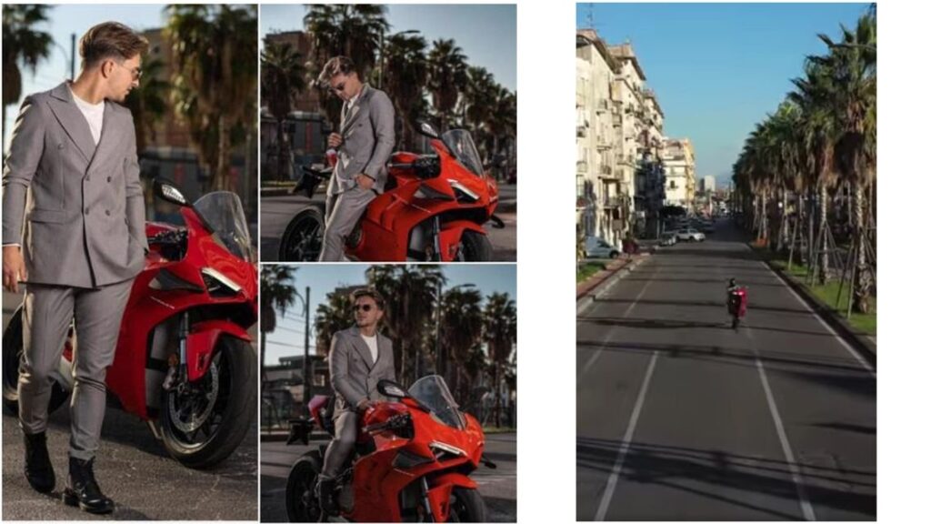 Ducati Panigale V4 : envolée pour un spot publicitaire, la polémique éclate Ducati Panigale V4 : envolée pour un spot publicitaire, la polémique éclate