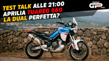 LIVE Test Talk alle 21:00 – Aprilia Touareg 660: la double definitiva?