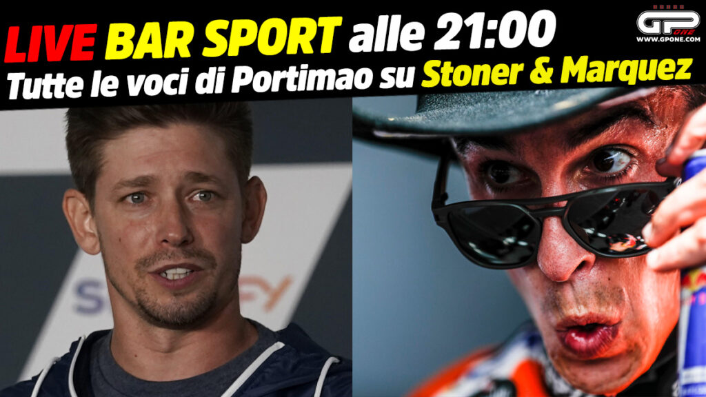 LIVE Bar Sport à 21h00 – Toutes les voix de Portimao sur Stoner & Marquez LIVE Bar Sport à 21h00 - Toutes les voix de Portimao sur Stoner & Marquez