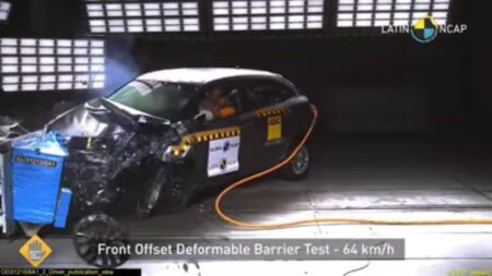 Latin CAP : un crash test ZERO star pour un Baleno